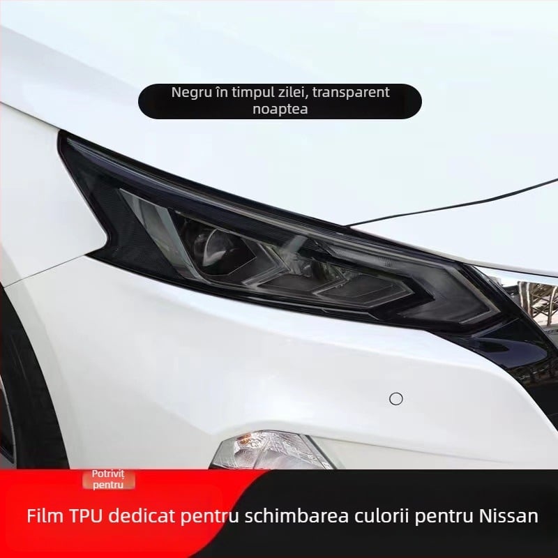 Film TPU pentru faruri și stopuri Teana, Patrol, Murano, GT-R și 370Z — film cu controlul luminii