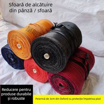 Benzi de țesătură rezistente la intemperii pentru legare, sfori și curele plate pentru uz casnic, curele de buzunar și pentru tragerea crengilor pomilor fructiferi