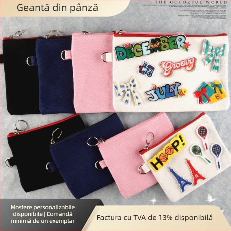 Geantă din pânză Dylan — (originea Yiwu, utilizare zilnică, pânză de 16 oz, fără logo)