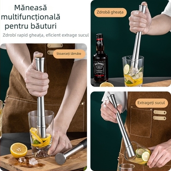 Bețișor de amestecare din oțel inoxidabil 304, CCKO, logo imprimat, personalizare disponibilă (Material: oțel inoxidabil 304; Categorie: Bețișor de amestecare; Marcă: CCKO; Logo: Da; Personalizare: Da)