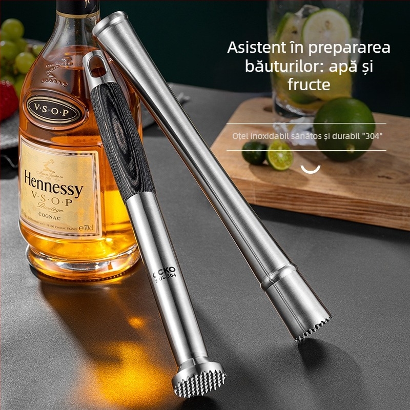 Bețișor de amestecare din oțel inoxidabil 304, CCKO, logo imprimat, personalizare disponibilă (Material: oțel inoxidabil 304; Categorie: Bețișor de amestecare; Marcă: CCKO; Logo: Da; Personalizare: Da)