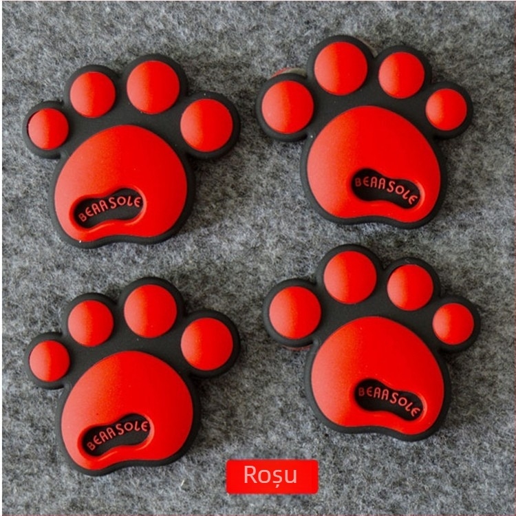 Bandă de protecție Bear Claw pentru bara auto – design desen animat, bandă autoadezivă pentru uși și caroserie, anti-zgârieturi