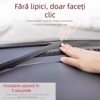 Bandă etanșă din cauciuc pentru panoul de control central Xpeng, material siliconic, model Xpeng central control sealing strip