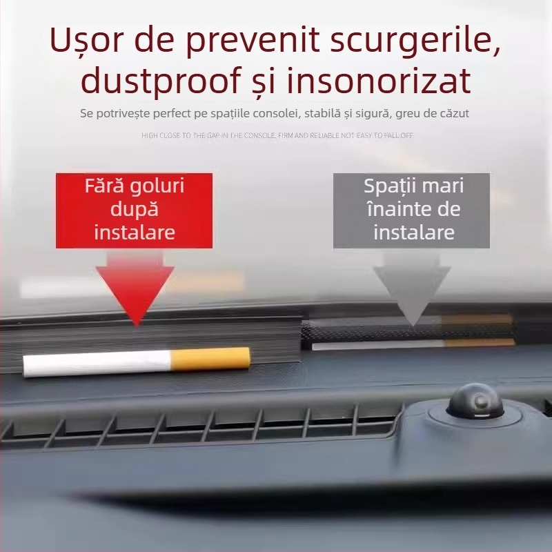 Bandă etanșă din cauciuc pentru panoul de control central Xpeng, material siliconic, model Xpeng central control sealing strip
