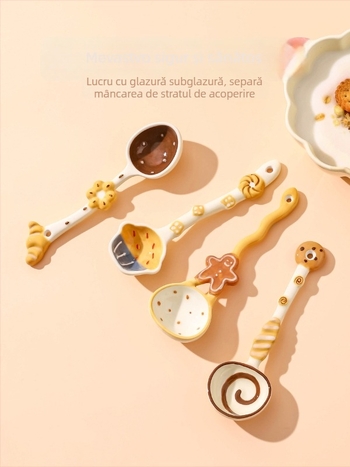 Linguriță cu material din floare de mătase, stil universal, model 69850, calitate de primă clasă (Material: floare de mătase; Stil: universal; Model: 69850; Calitate: primă clasă; Categoria: Linguriță)