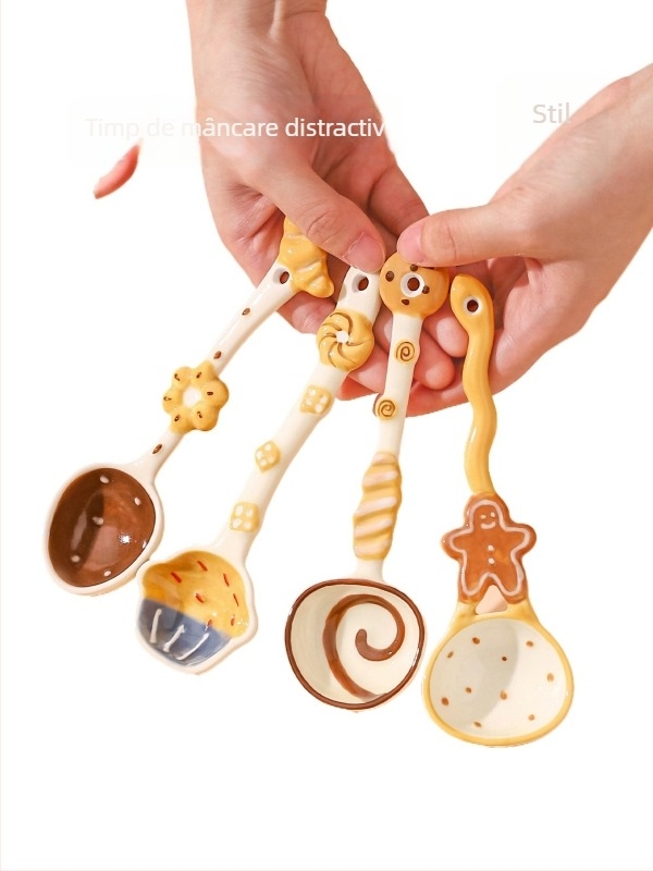 Linguriță cu material din floare de mătase, stil universal, model 69850, calitate de primă clasă (Material: floare de mătase; Stil: universal; Model: 69850; Calitate: primă clasă; Categoria: Linguriță)