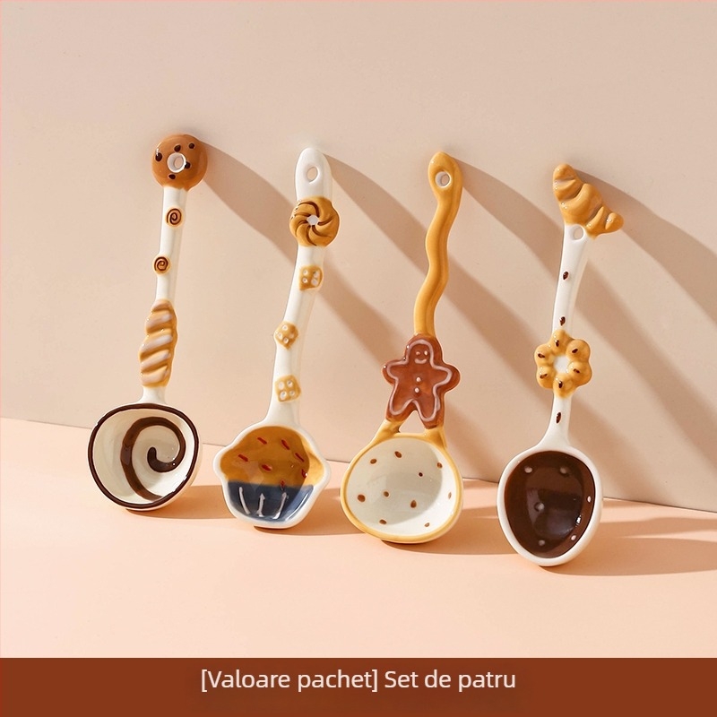 Linguriță cu material din floare de mătase, stil universal, model 69850, calitate de primă clasă (Material: floare de mătase; Stil: universal; Model: 69850; Calitate: primă clasă; Categoria: Linguriță)