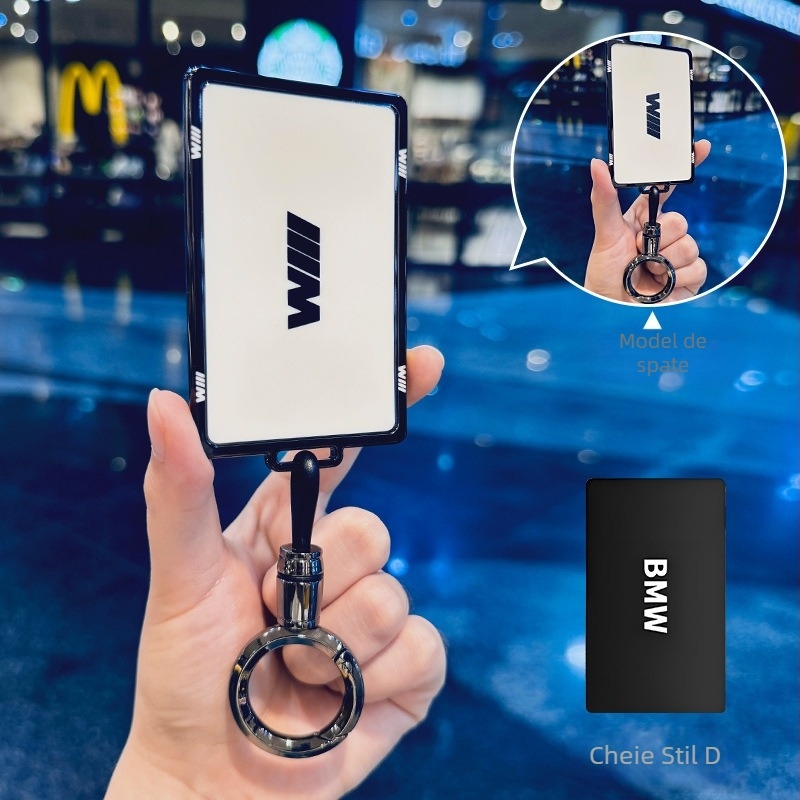 BMW TPU husă de cheie pentru seria 5 – husă protecție cu cataramă, personalizabilă