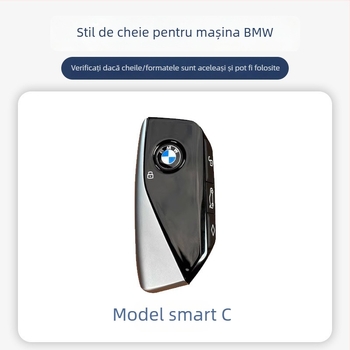 Carcasă pentru cheie BMW X5 și Seria 7, aliaj de zinc, stil premium