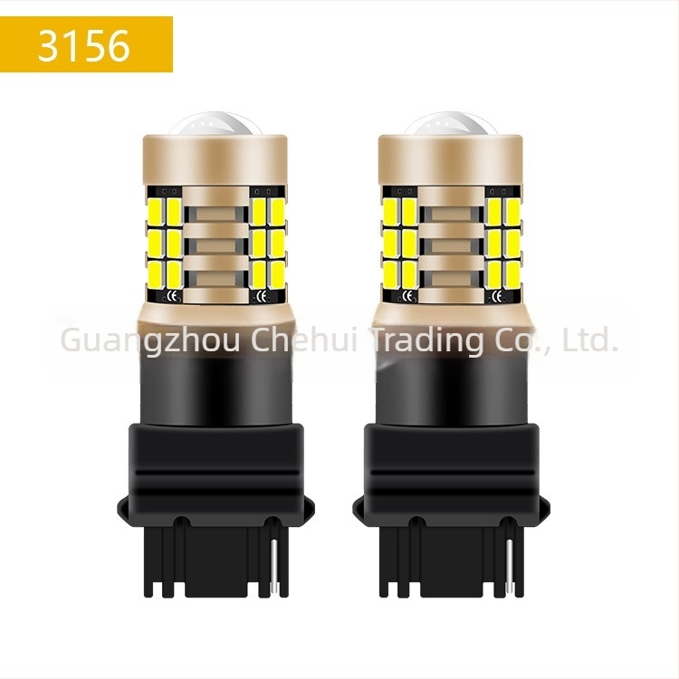 Lampă LED de frână pentru mașină pentru 1156/1157/3156/3157/7440/7443 - 12-24V, 1000 lm, 30.000 h, 3.6 W, carcasă de aluminiu