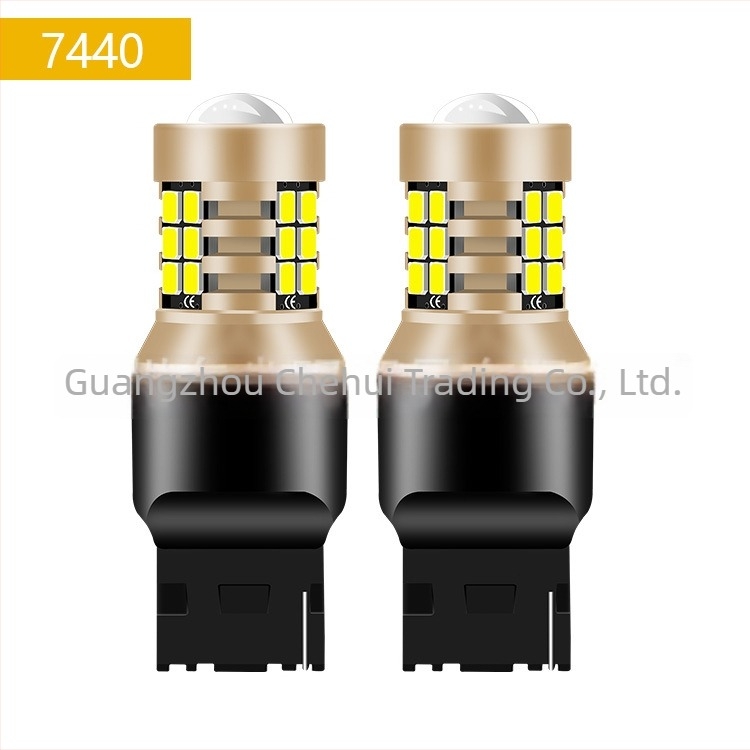 Lampă LED de frână pentru mașină pentru 1156/1157/3156/3157/7440/7443 - 12-24V, 1000 lm, 30.000 h, 3.6 W, carcasă de aluminiu