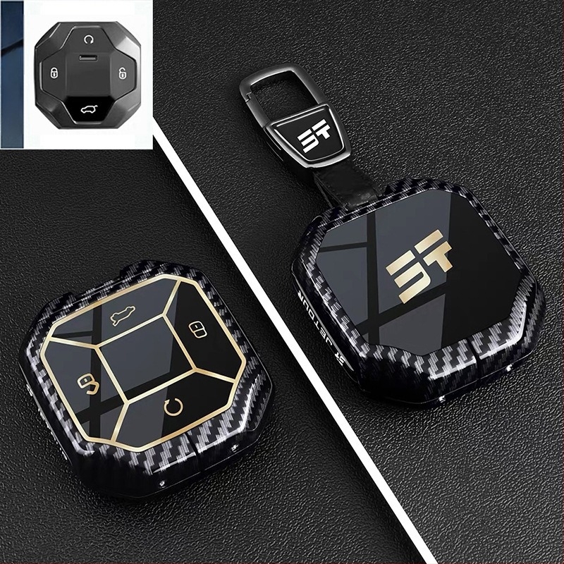 Husă pentru cheie Jetour Traveler, aliaj de zinc, stil minimalist, personalizabil