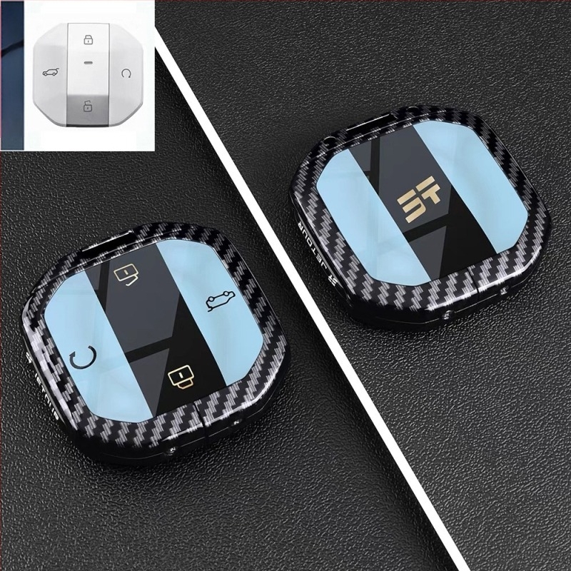 Husă pentru cheie Jetour Traveler, aliaj de zinc, stil minimalist, personalizabil