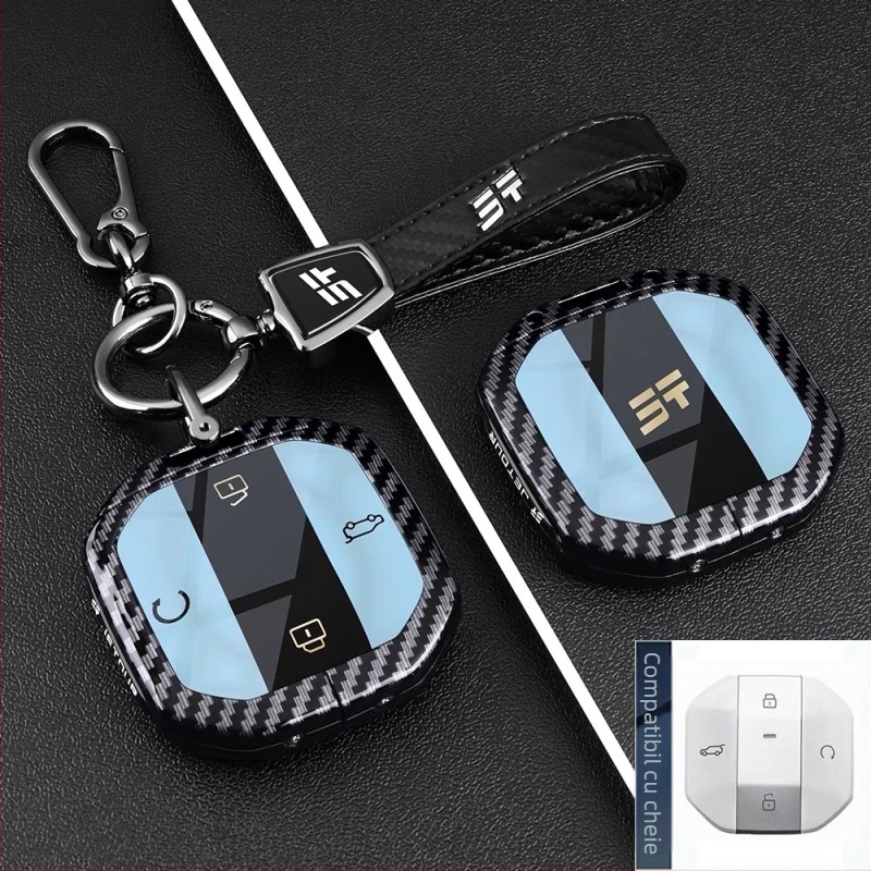 Husă pentru cheie Jetour Traveler, aliaj de zinc, stil minimalist, personalizabil