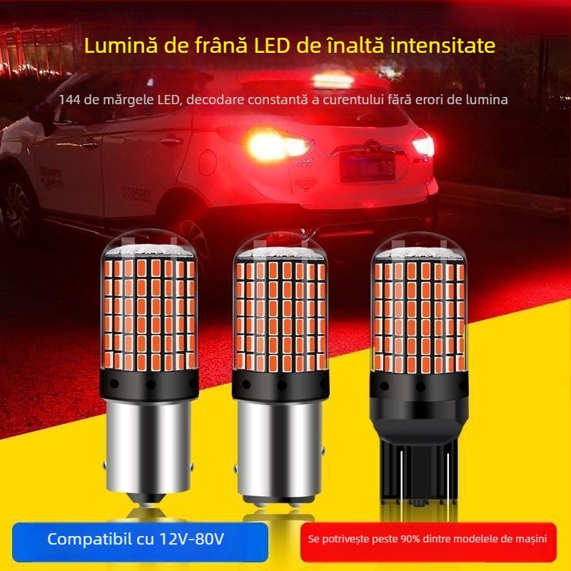 Lampă LED de frână cu efect de flash brusc, luminozitate ridicată, pentru transmisie automată