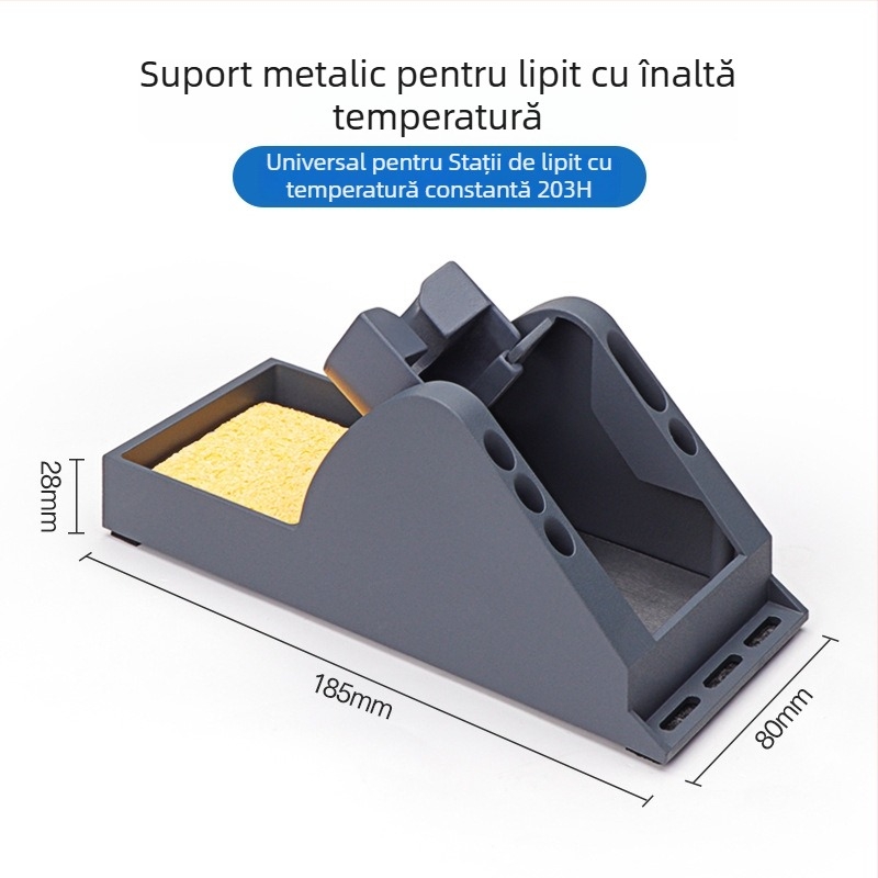 Suport pentru fier de lipit Bakelit, rezistent la temperaturi înalte, durabil pentru toate tipurile de pistoale de lipit, marca Creation of the Times