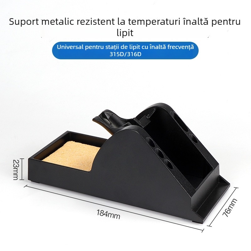 Suport pentru fier de lipit Bakelit, rezistent la temperaturi înalte, durabil pentru toate tipurile de pistoale de lipit, marca Creation of the Times