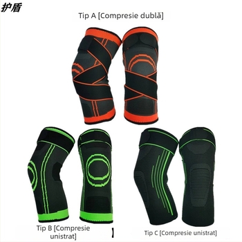 Shield genunchiere tricotate din nylon pentru adulți – protecție a genunchilor pentru baschet