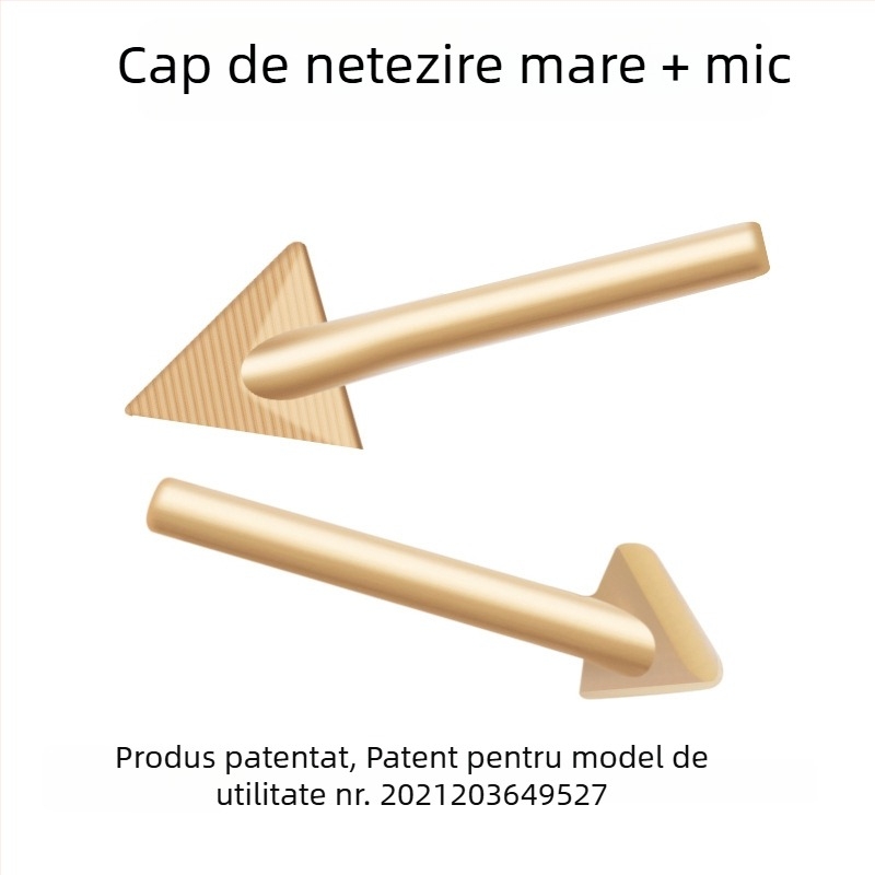 Unealtă electrică pentru repararea plasticului de la bara mașinii, netezire cu vârf triunghiular din cupru