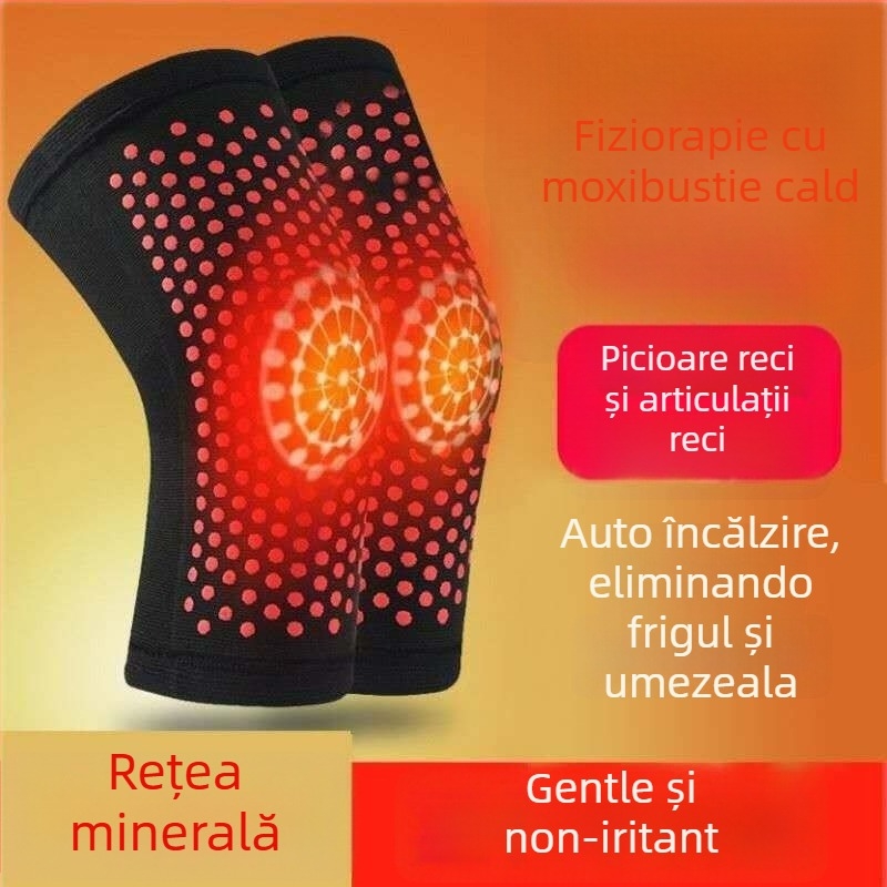 Genunchiere autoîncălzite pentru patru sezoane – mențin articulațiile calde pentru vârstnici