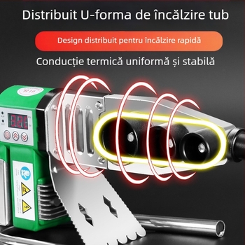 Mașină de topire la cald pentru țevi PPR, control electronic al temperaturii, 0-63°C, procesare personalizabilă, sudare conducte de apă