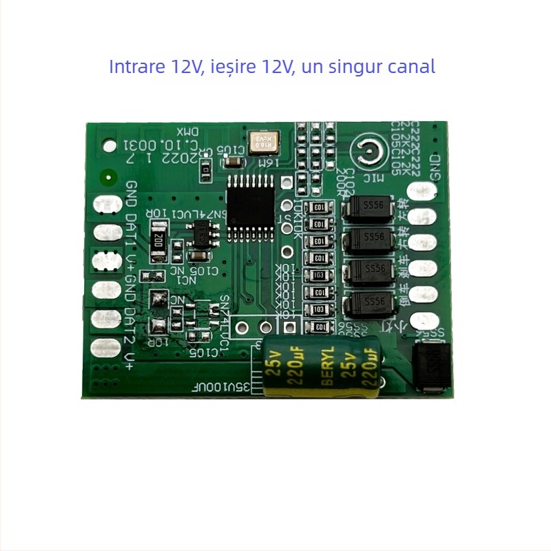 Modul dual canal controlat prin Bluetooth pentru semnalizatoarele auto și ale motocicletei și farurile de zi, LED 12V, 12W, 1A, 600 lm, model DZ-YDNXY0057OHO