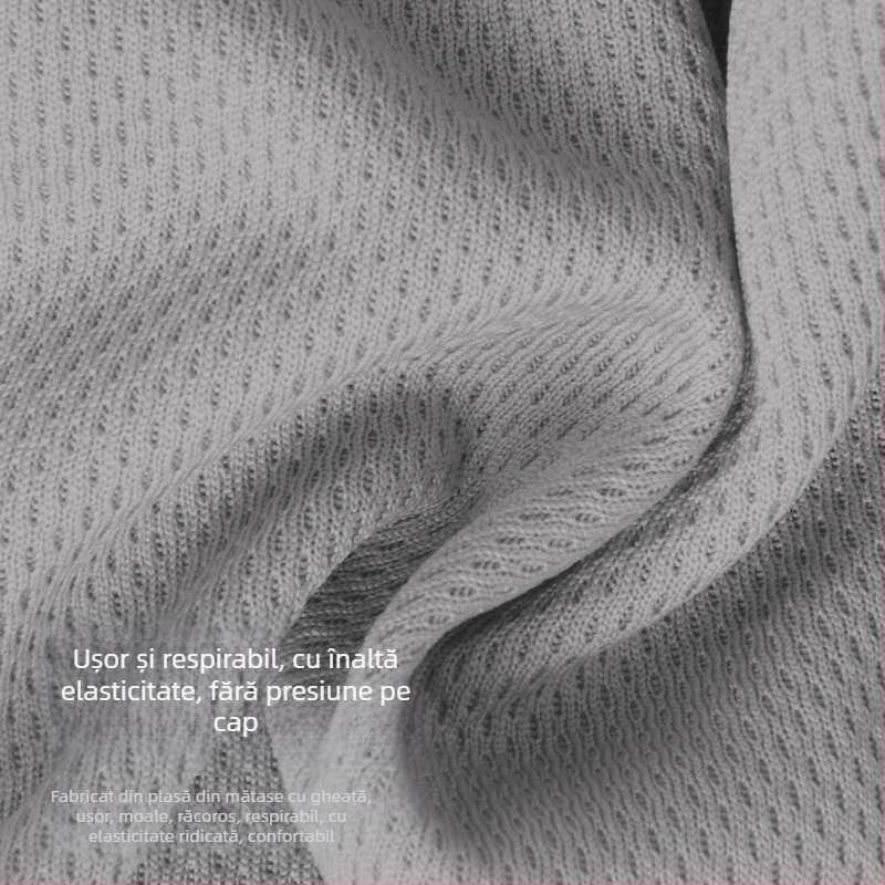 Șapcă de ciclism din plasă, țesătură ice-silk, absorbție de umezeală, uscare rapidă, unisex