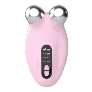 Dispozitiv EMS de ridicare cu microcurent – dispozitiv de înfrumusețare pentru ridicare a feței, masaj portabil pentru uz casnic, baterie încorporată 300–500 mAh, modelul 001
