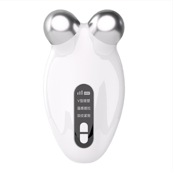 Dispozitiv EMS de ridicare cu microcurent – dispozitiv de înfrumusețare pentru ridicare a feței, masaj portabil pentru uz casnic, baterie încorporată 300–500 mAh, modelul 001