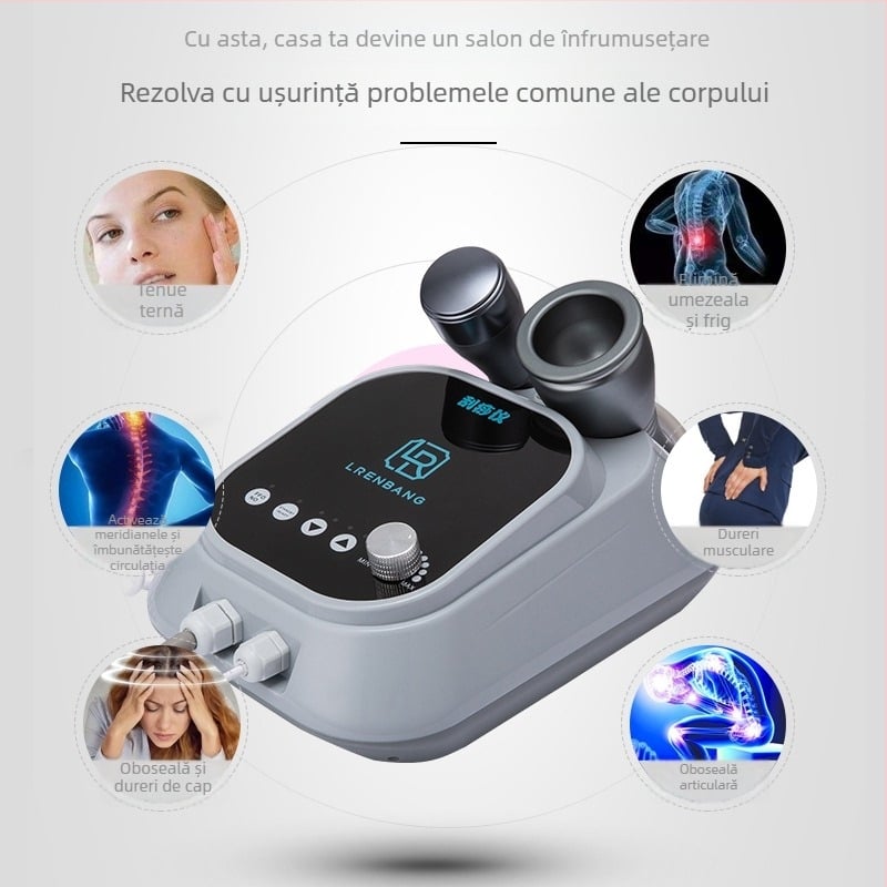 HL Dispozitiv electric cu presiune negativă pentru masaj pentru uz casnic, portabil, IPX8, instrument de scraping A27