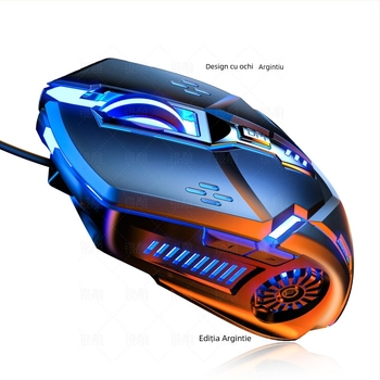Mouse de gaming G5 cu fir, 3200 DPI, 6 butoane, USB