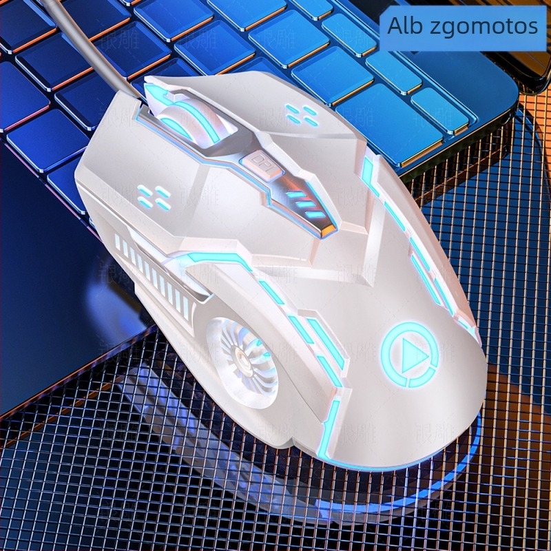 Mouse de gaming G5 cu fir, 3200 DPI, 6 butoane, USB