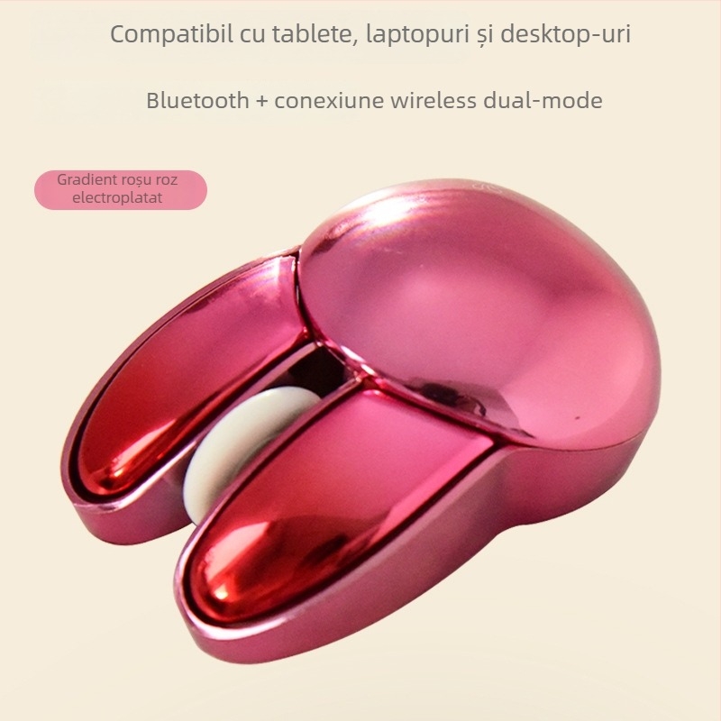 MOFII mouse Bluetooth, 1600 DPI, 4 butoane, ergonomic, wireless Bluetooth/2,4 GHz, compatibil cu laptopuri