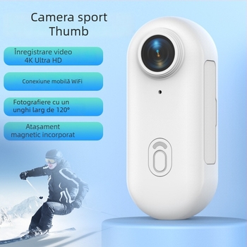 Cameră de acțiune 4K cu vizualizare din prima persoană pentru sporturi în aer liber, Wi‑Fi, suport TF card