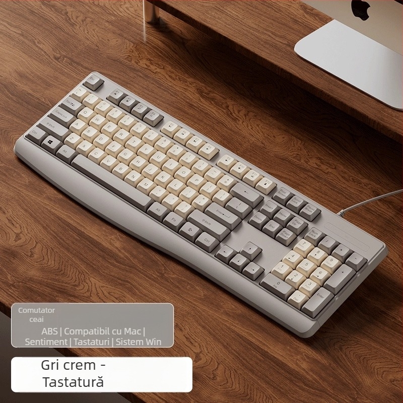 Set Tastatură și Mouse (510a) – tastatură USB, mouse USB, compatibil cu desktopuri și laptopuri.