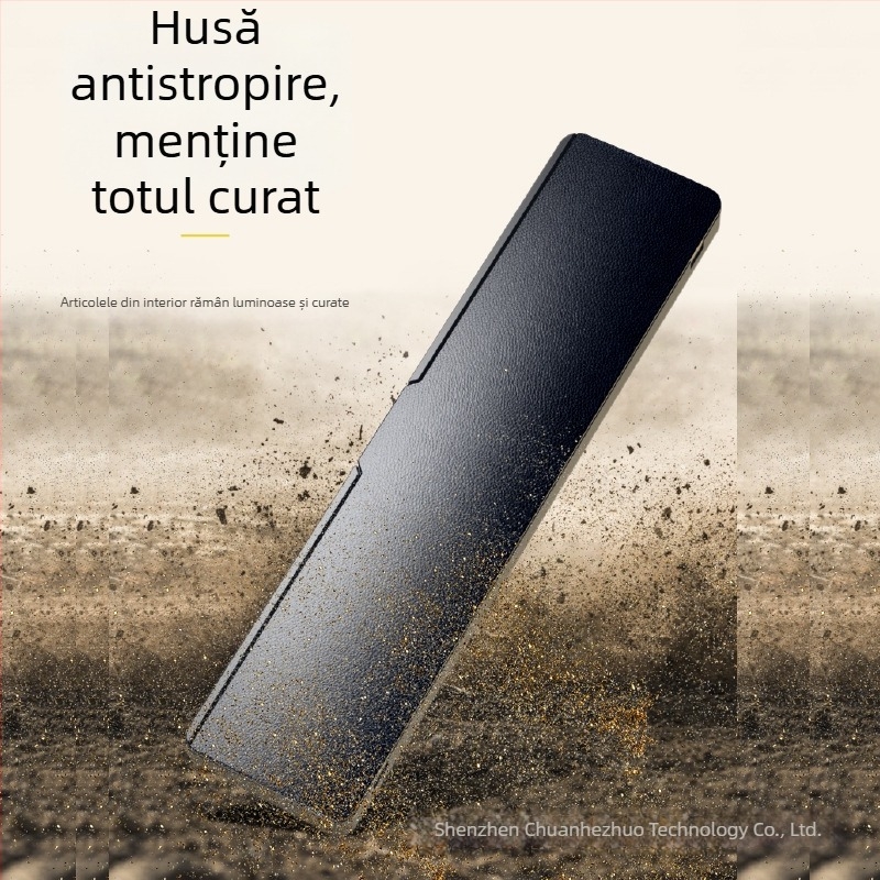 Pad de încheietură pentru tastatură gamer, cu suprafață din cauciuc dublă și cutie de depozitare (model jp-1) – impermeabil, anti-alunecare, rezistent la uzură