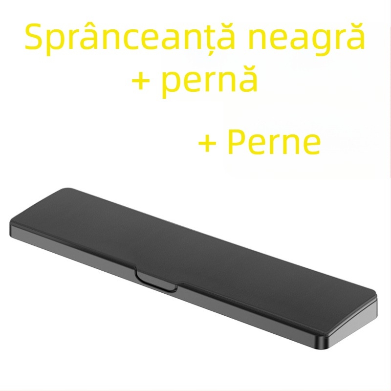 Pad de încheietură pentru tastatură gamer, cu suprafață din cauciuc dublă și cutie de depozitare (model jp-1) – impermeabil, anti-alunecare, rezistent la uzură