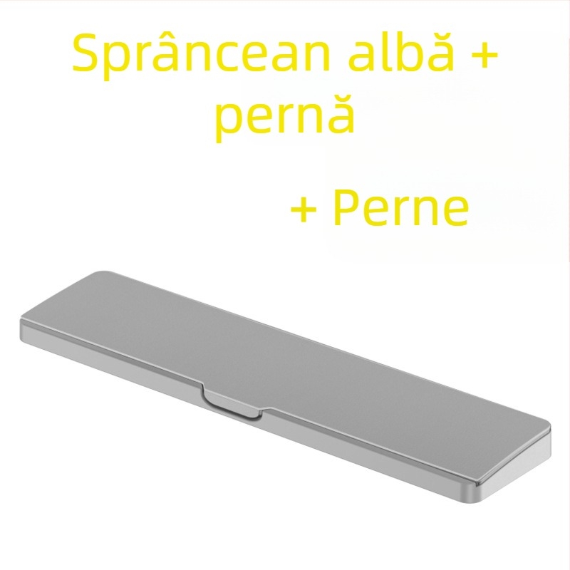 Pad de încheietură pentru tastatură gamer, cu suprafață din cauciuc dublă și cutie de depozitare (model jp-1) – impermeabil, anti-alunecare, rezistent la uzură