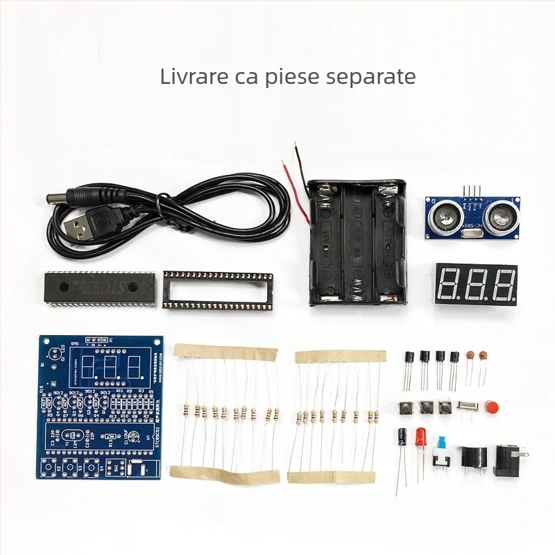 Kit electronic DIY – Lebang hand senzor de distanță ultrasonică