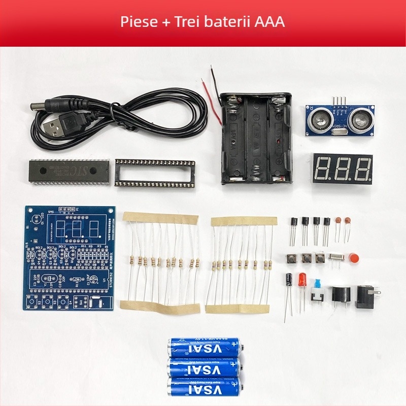 Kit electronic DIY – Lebang hand senzor de distanță ultrasonică