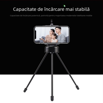 Trepied HM-122 cu gimbal 3D, construcție din fier, capacitate 2–5 kg