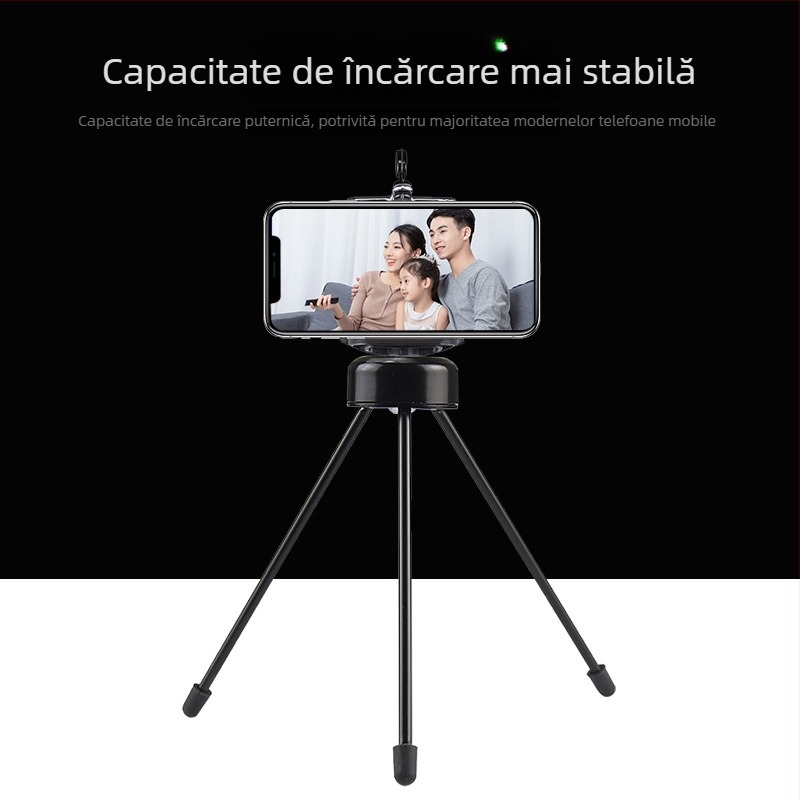 Trepied HM-122 cu gimbal 3D, construcție din fier, capacitate 2–5 kg