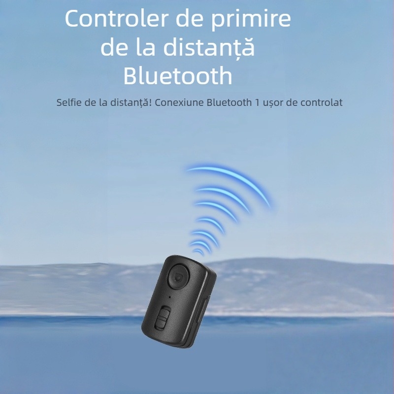 Suport pentru telefon pentru streaming live cu stabilizator (gimbal), rotire la 360°, prindere electrică, ABS și oțel inoxidabil