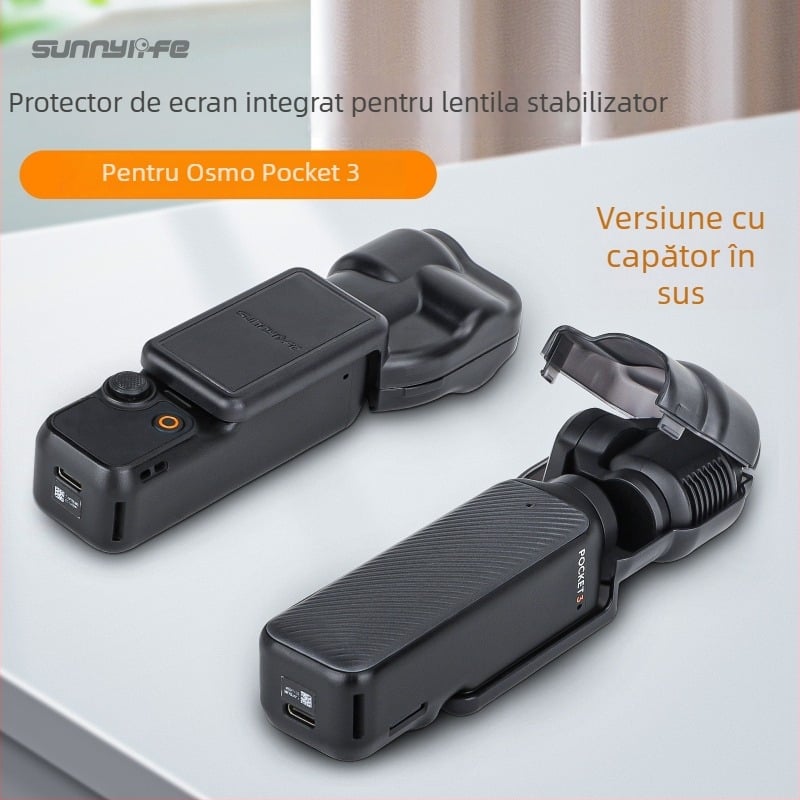 Sunnylife Osmo Pocket 3 capac protector din plastic pentru lentilă și ecran (Model OP3-Z754)