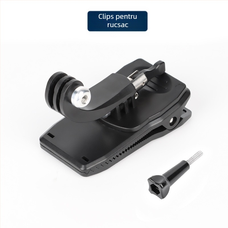 PS-0033 Set accesorii DJI Action2 pentru seria Action2: clips pentru rucsac, bandă pentru cap, curea pentru piept, curea de încheietură