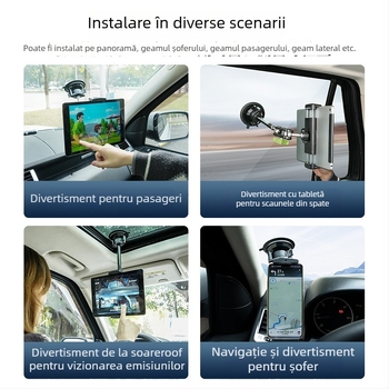 Lanparte VMA-P1 suport auto pentru tabletă și telefon, suport universal pentru tabletă, compatibil cu iPhone/iPad/iPod, 583 g
