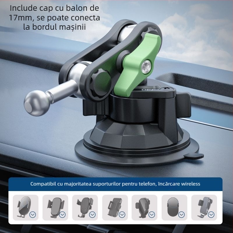 Lanparte VMA-P1 suport auto pentru tabletă și telefon, suport universal pentru tabletă, compatibil cu iPhone/iPad/iPod, 583 g