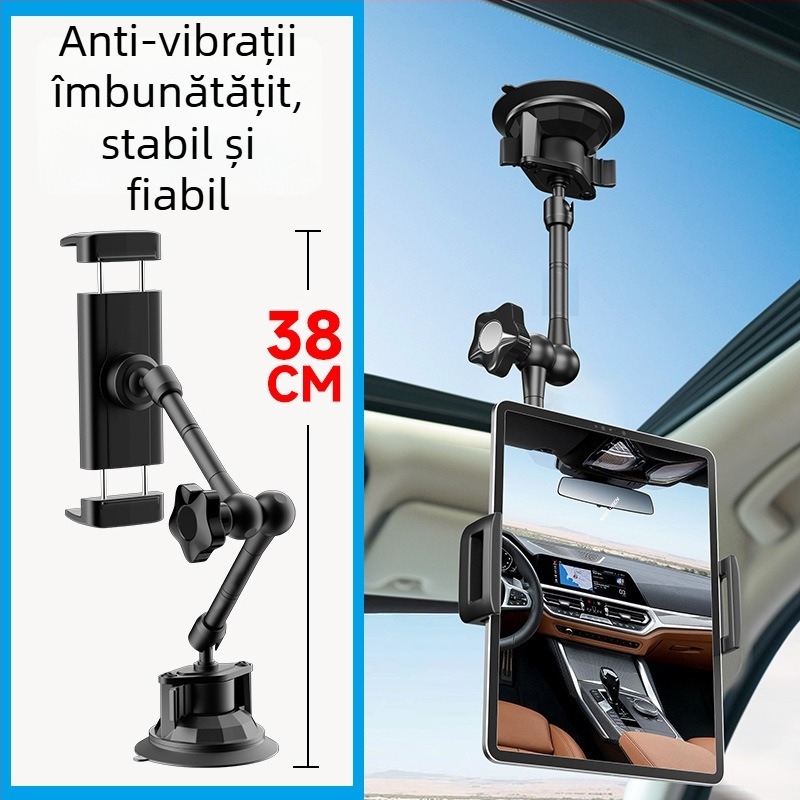 Lanparte VMA-P1 suport auto pentru tabletă și telefon, suport universal pentru tabletă, compatibil cu iPhone/iPad/iPod, 583 g