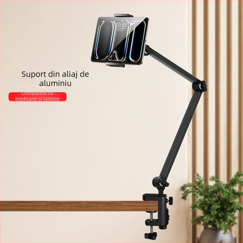 XQS XB-22 Suport de tablet cu braț consola pliabil pentru desktop și noptiere, 250 g, procesare OEM, etichetă privată disponibilă