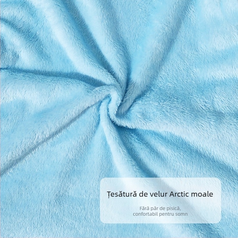 Șorț pentru pisici pentru îndepărtarea părului – fleece coral, brand Meow Meaning